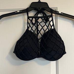 Shade & Shore Cage Halter Bikini Top
